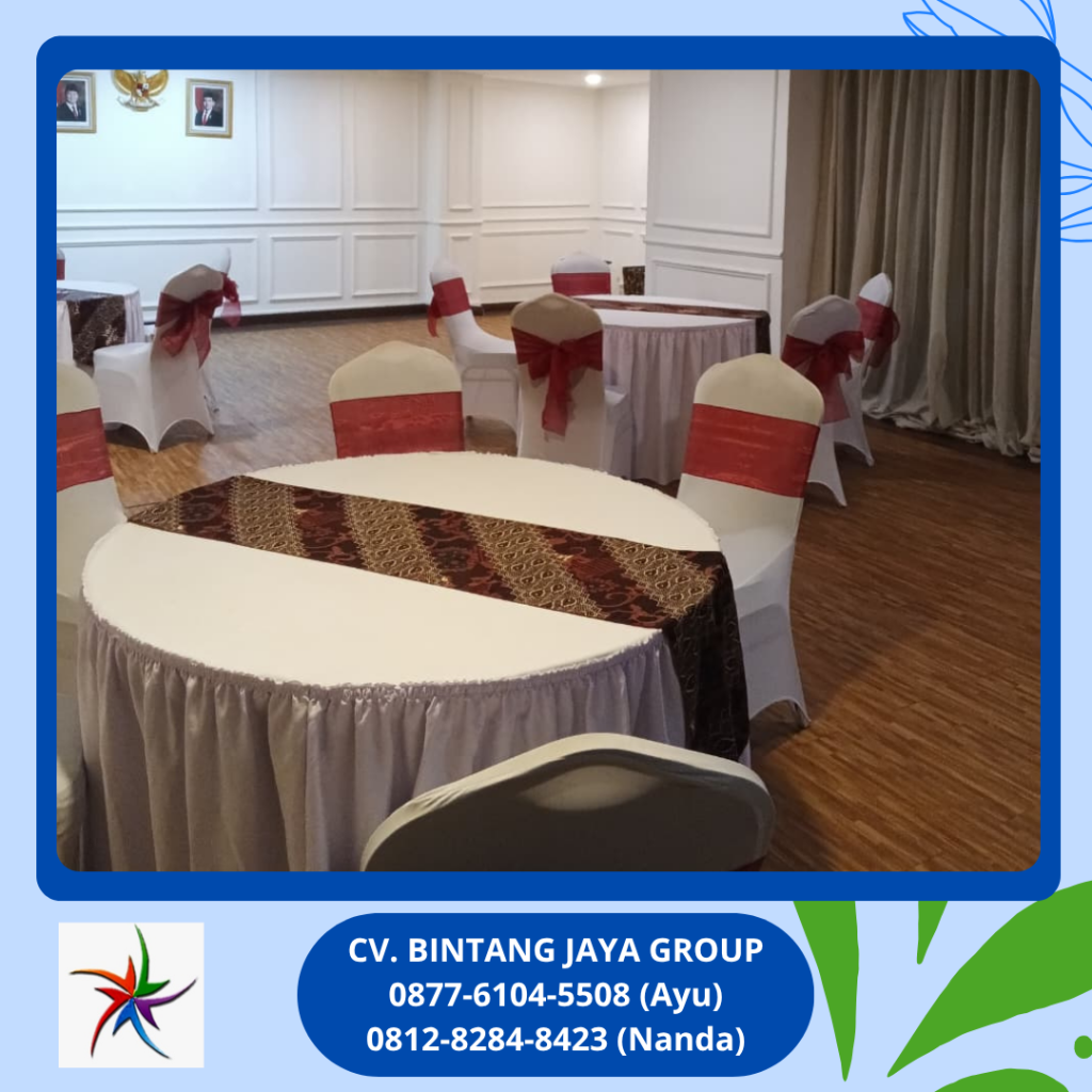 Sewa Round Table Dan Cover Kursi Event Lippo Kuningan