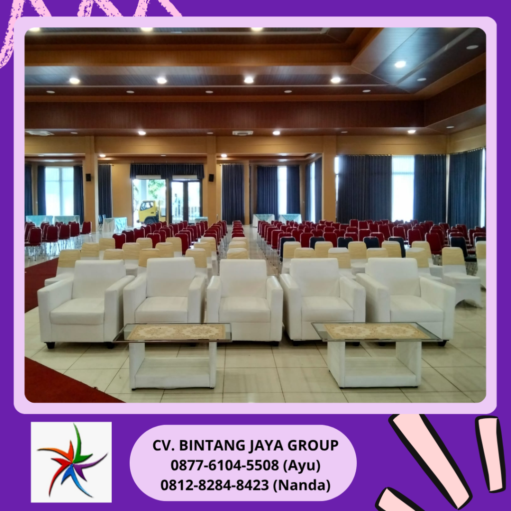 Sewa SOFA,MEJA VIP KACA EVENT Lippo Kuningan Jakarta Selatan