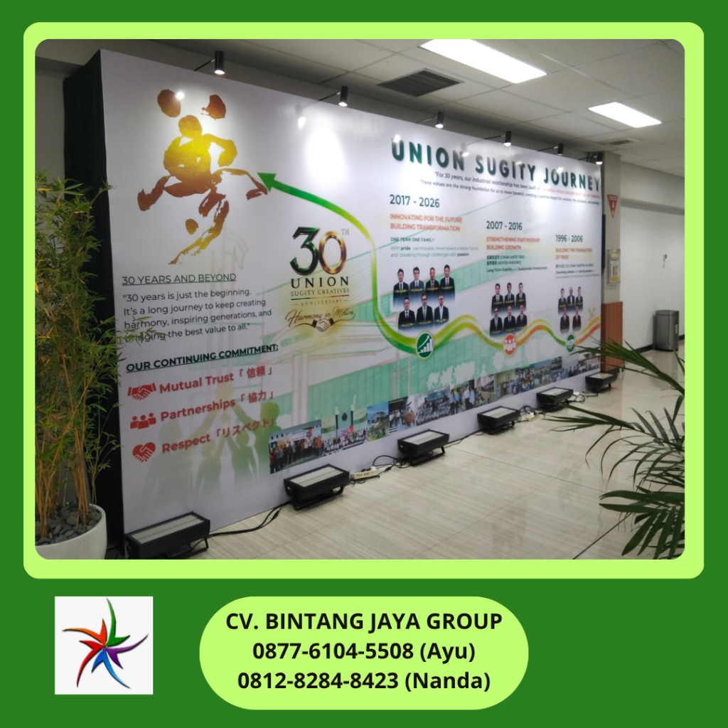 Sewa Backdrop,Flooring Event Sugity Cikarang