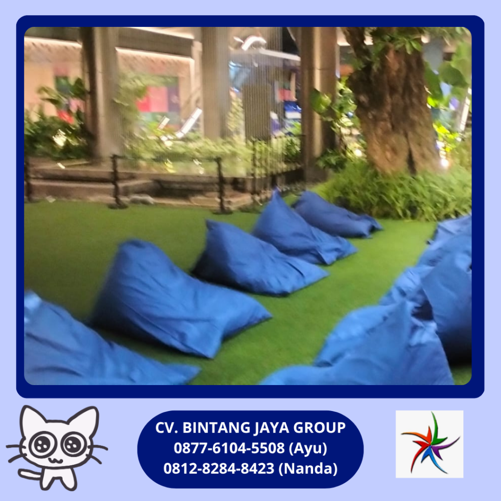 Sewa Beanbag Empuk Warna Biru Tangerang