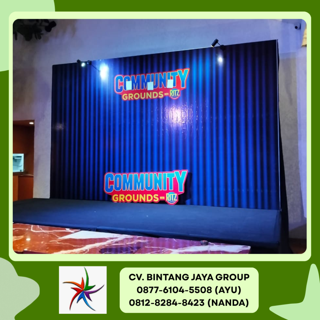 Sewa Panggung,Tangga Dan Backdrop Jakarta Selatan