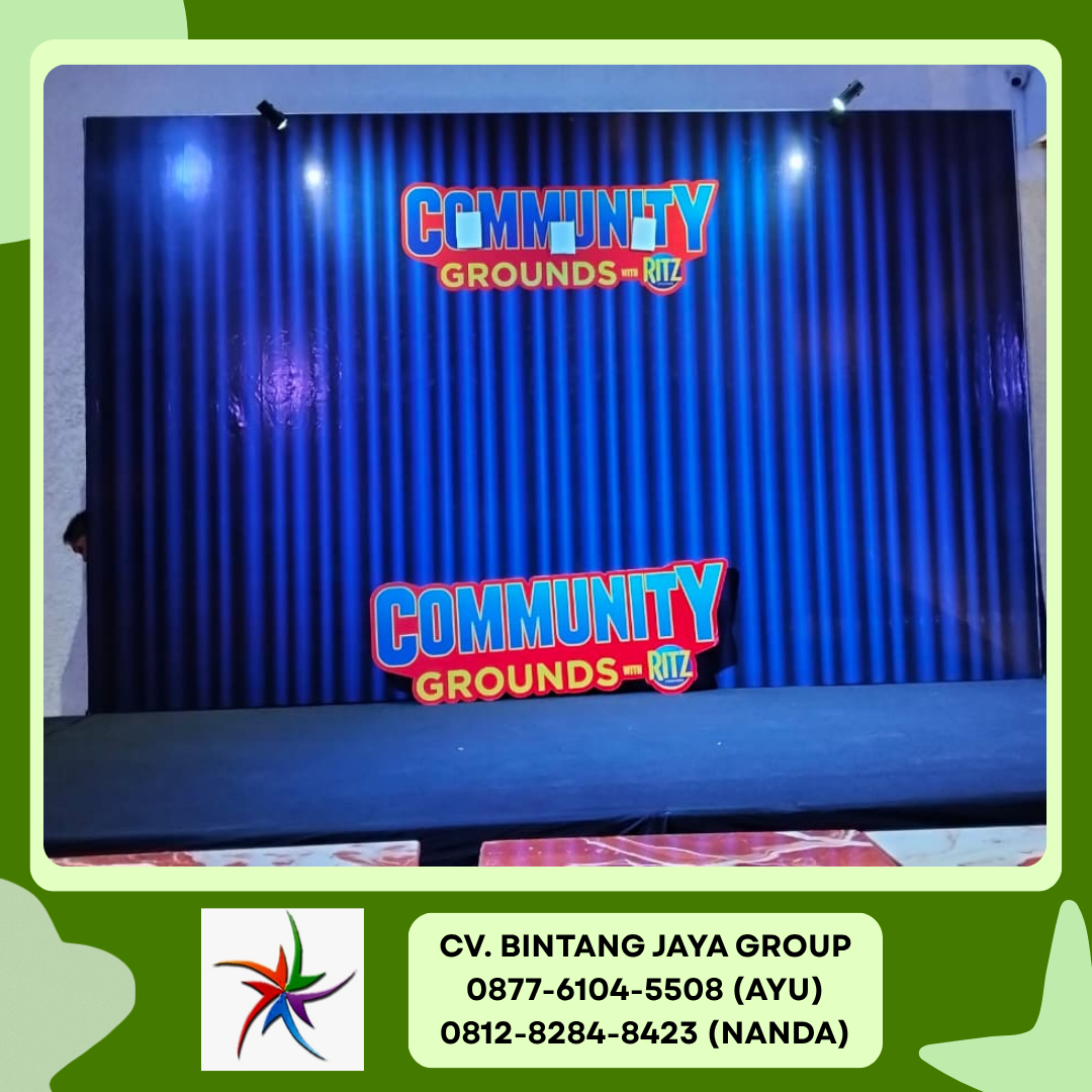 Sewa Panggung,Tangga Dan Backdrop Jakarta Selatan