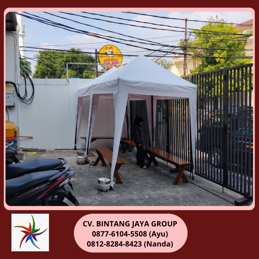 Sewa Tenda Bazar,Meja Kursi Taman Grogol