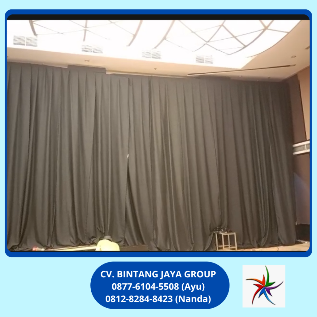 Rental Black Curtain Jakarta 0812-8284-8423