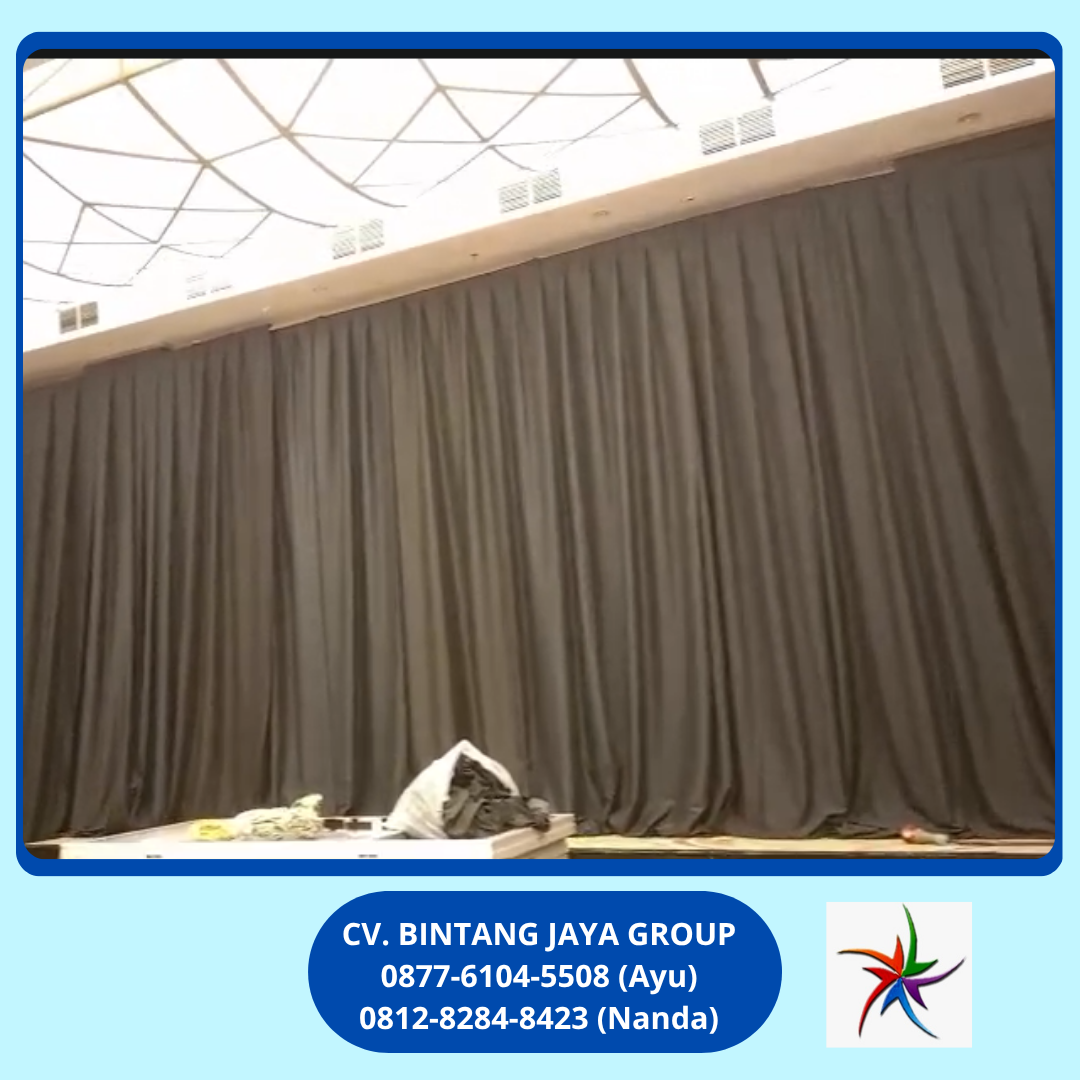 Rental Black Curtain Jakarta 0812-8284-8423