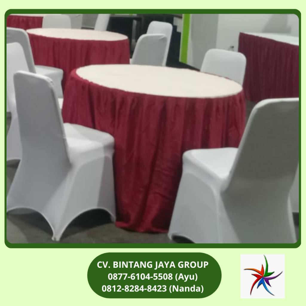 Rental Kotak Taplak Merah Putih Jakarta 0812-8284-8423