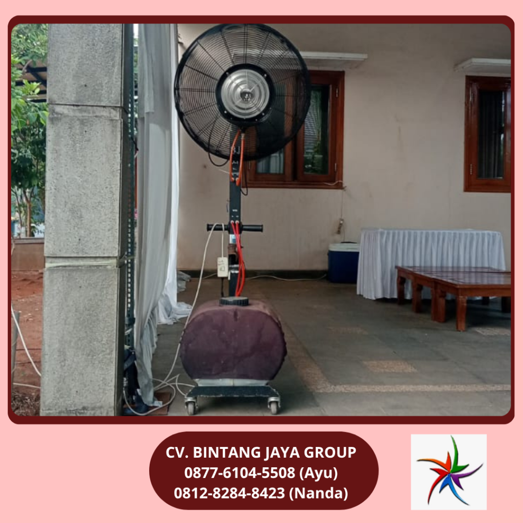 Rental Misty fan Stok Ready Banyak 0877-6104-5508