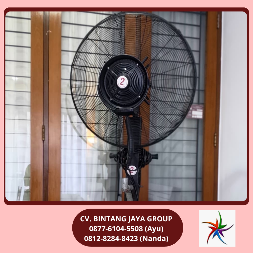 Rental Misty fan Stok Ready Banyak 0877-6104-5508