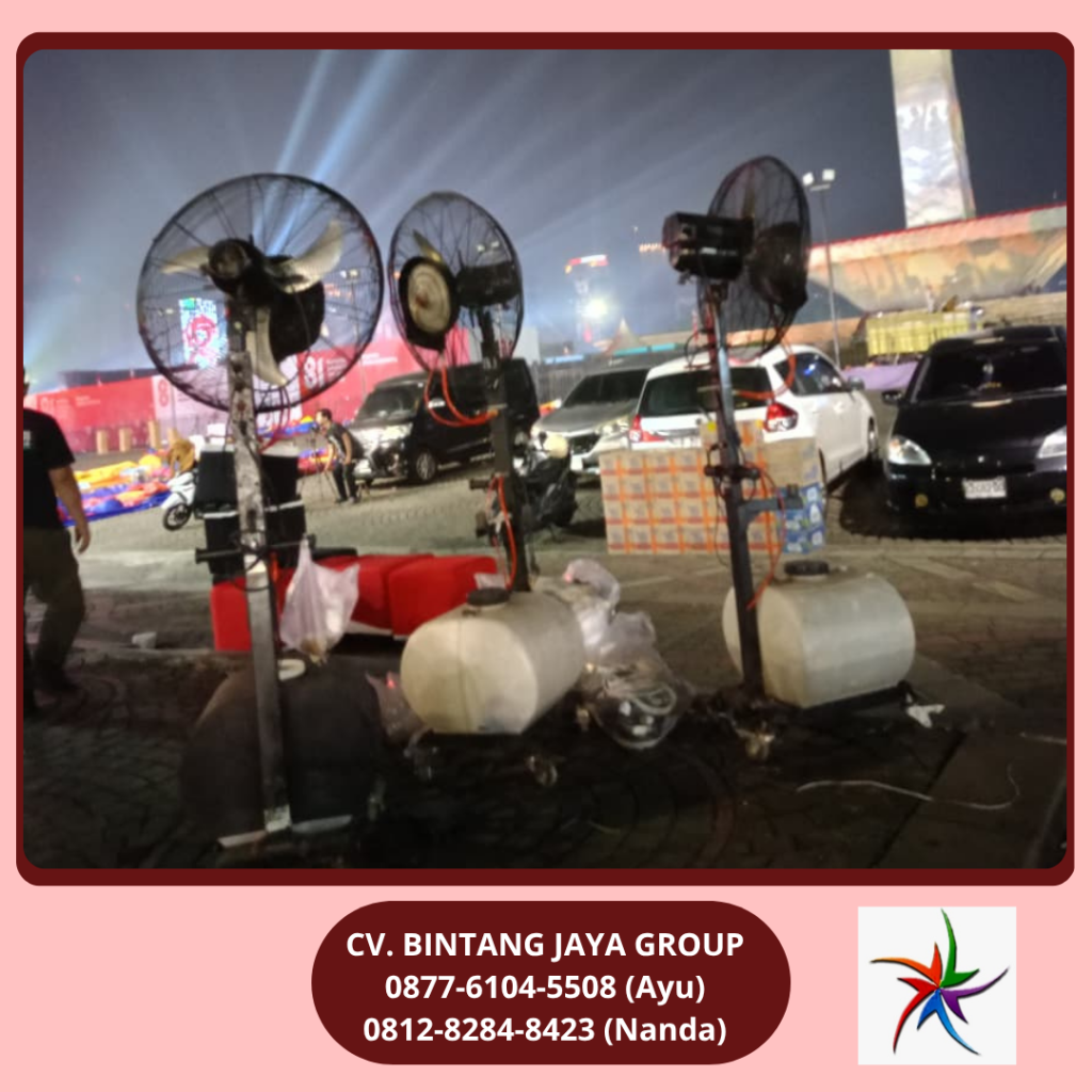Rental Misty fan Stok Ready Banyak 0877-6104-5508