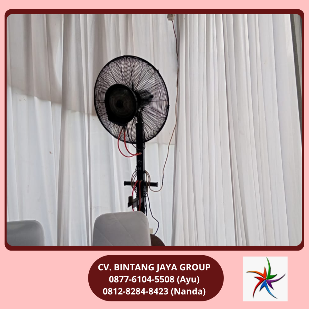 Rental Misty fan Stok Ready Banyak 0877-6104-5508