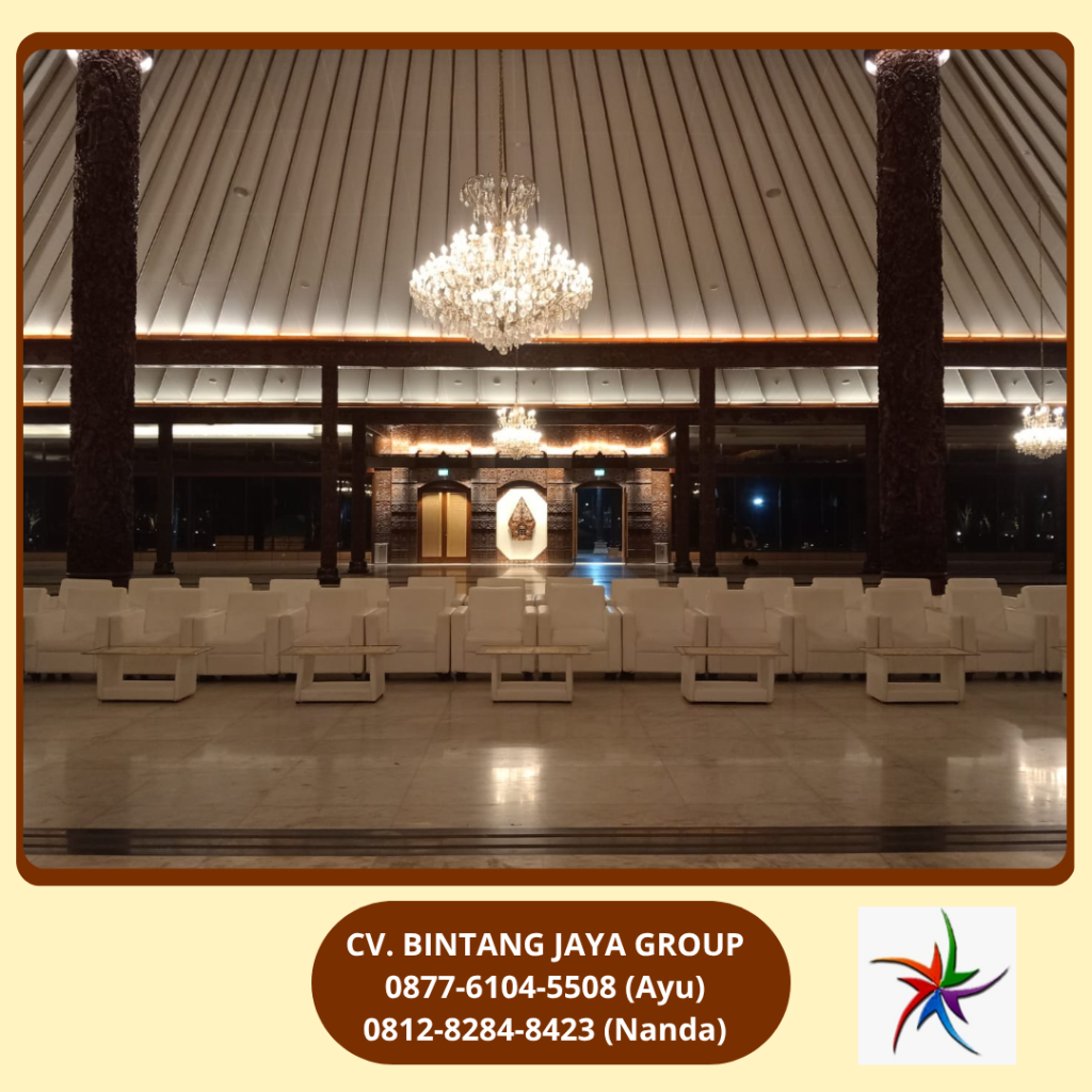 Rental Sofa Kotak Single Putih Bekasi 0819-4713-6526