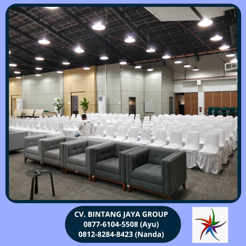 Sewa Kursi Event Cover Rumbai Putih Kebayoran lama Jakarta Selatan