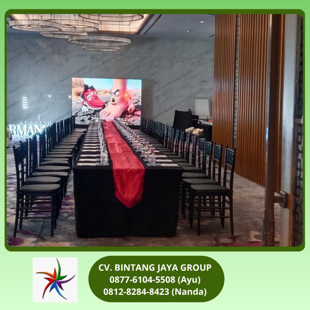 Kursi Tiffany Hitam Event Hotel Westin Kuningan 0877-6104-5508