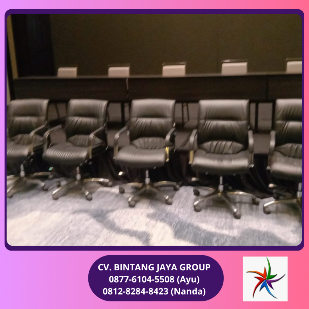Rental Kursi Direktur Hitam Bogor 0819-4713-6526