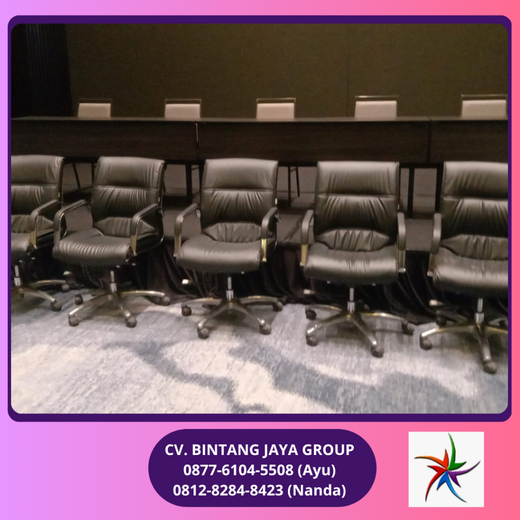 Rental Kursi Direktur Hitam Bogor 0819-4713-6526
