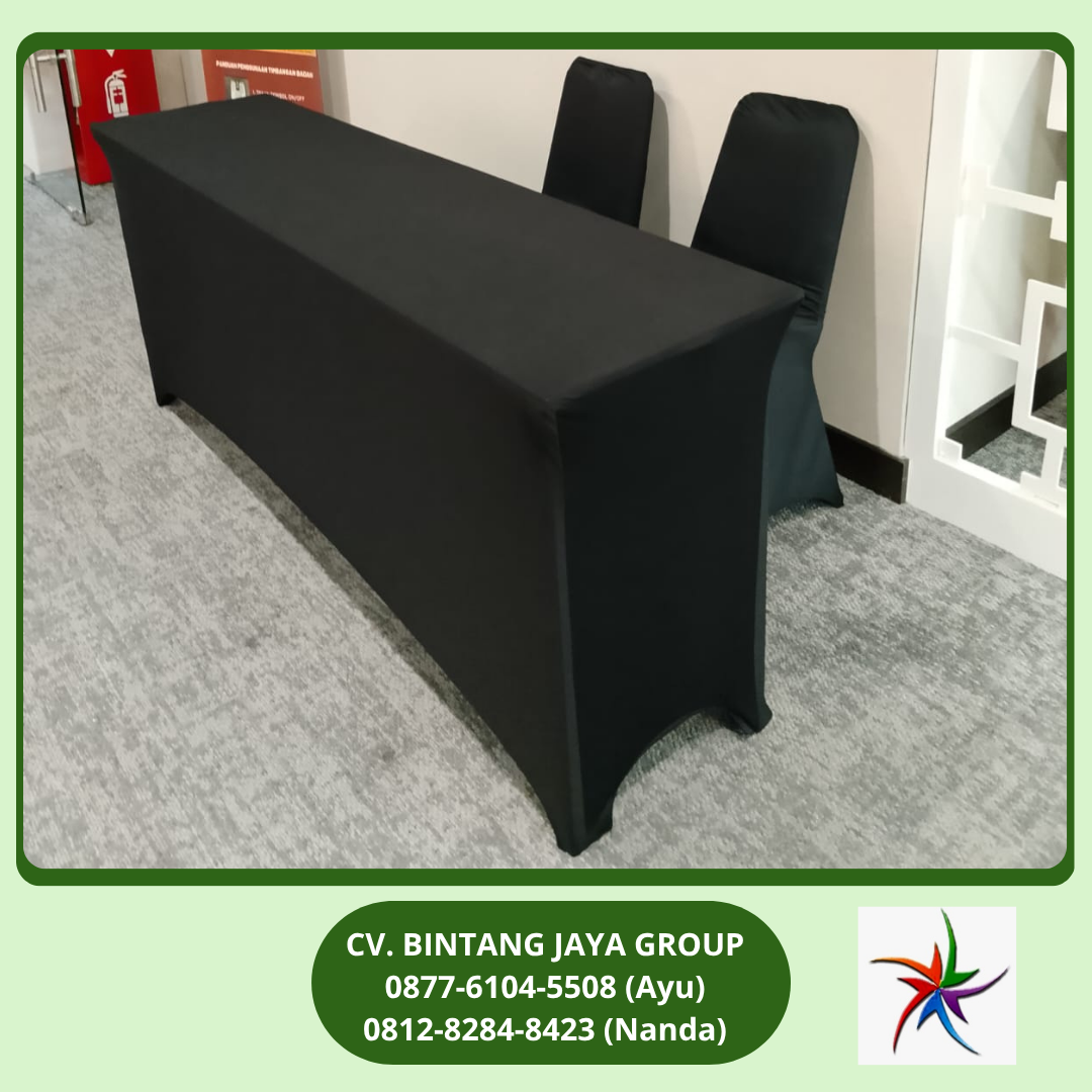 Rental Meja IBM Taplak Hitam Jakarta 0819-4713-6526