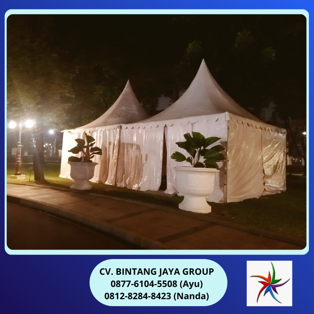 Rental Tenda Sarnafil Banyak Stok Jakarta 0819-4713-6526