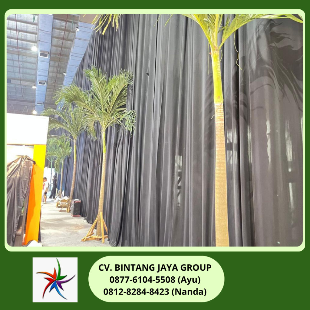 Rental Black Curtain Event JCC 0878-8012-5555