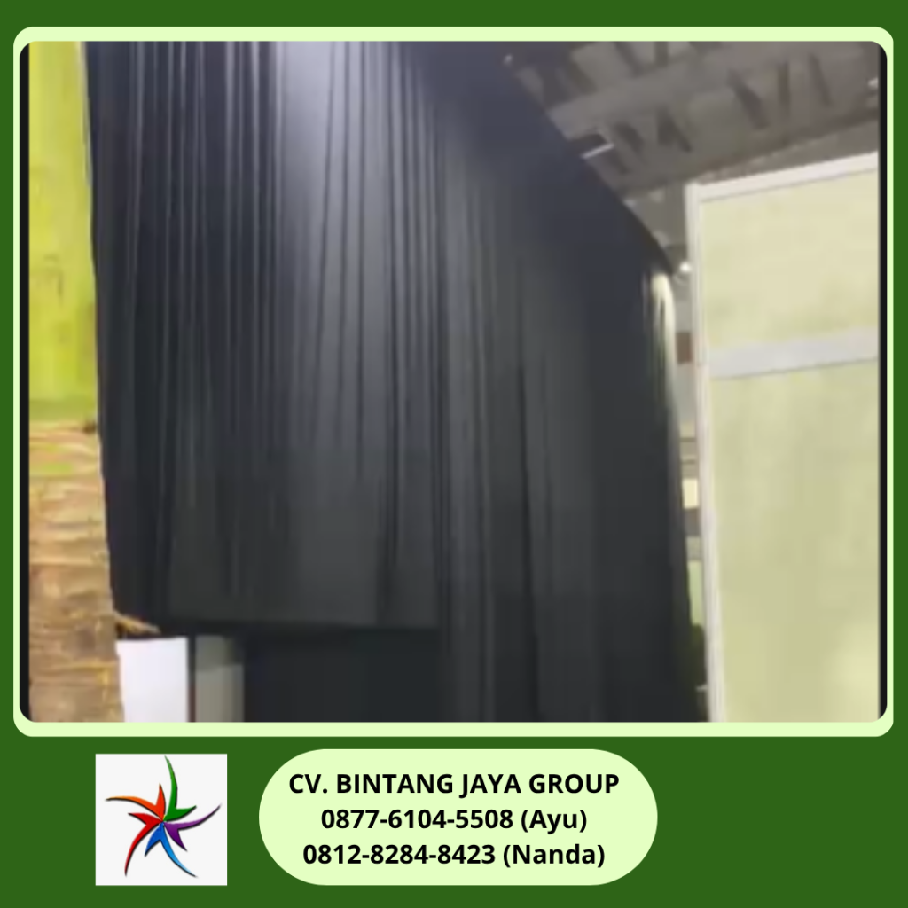 Rental Black Curtain Event JCC 0878-8012-5555