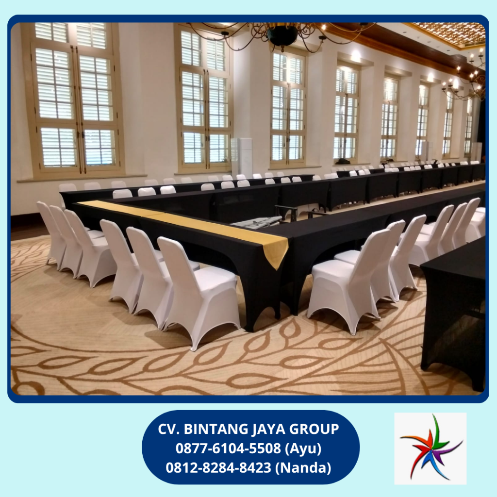 Rental Meja Ibm Cover Hitam Ketat Bogor 0812-8284-8423