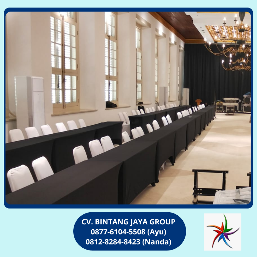 Rental Meja Ibm Cover Hitam Ketat Bogor 0812-8284-8423