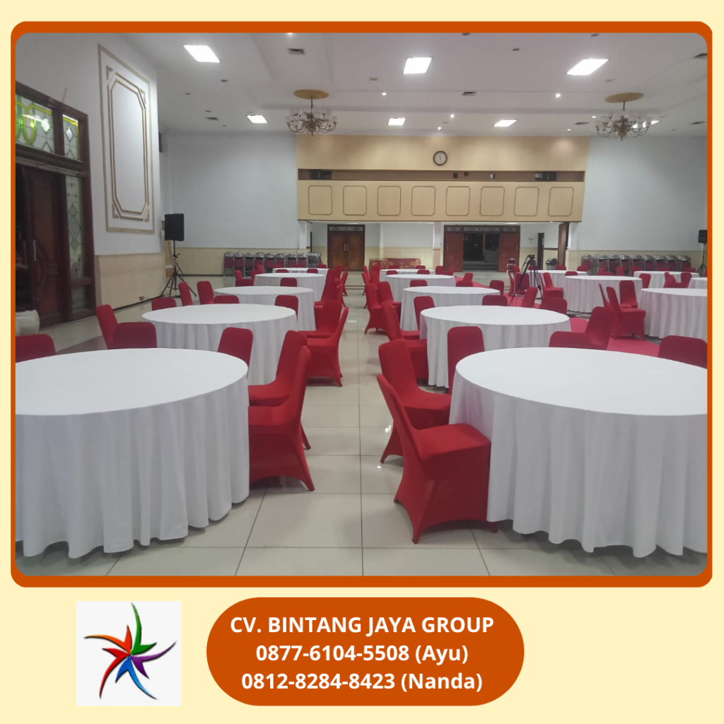 Rental Round Table Dan Kursi Futura Event Pertamina 0877-6104-5508