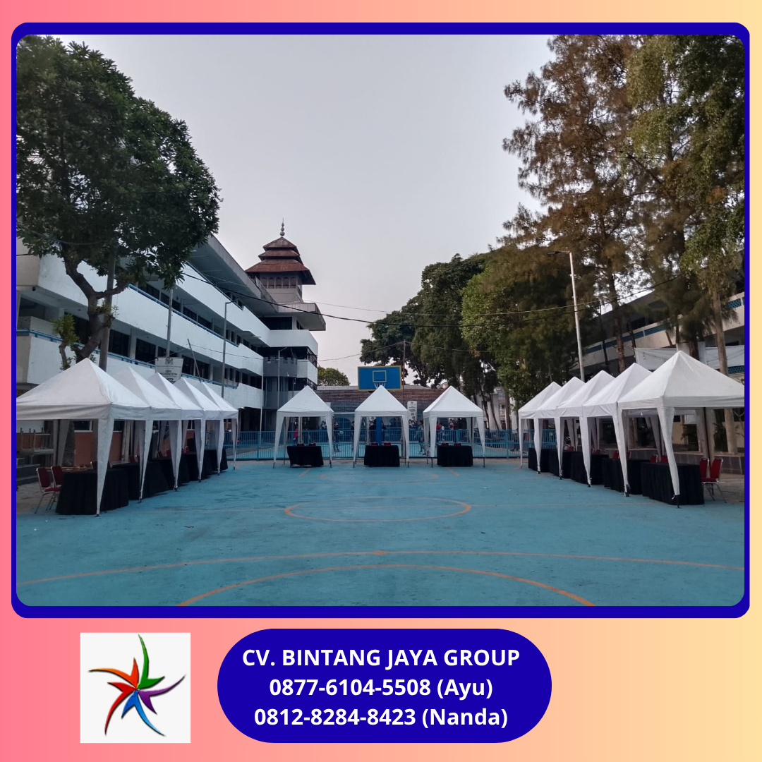Rental Tenda Bazar Warna Putih Cikarang 0878-8012-5555