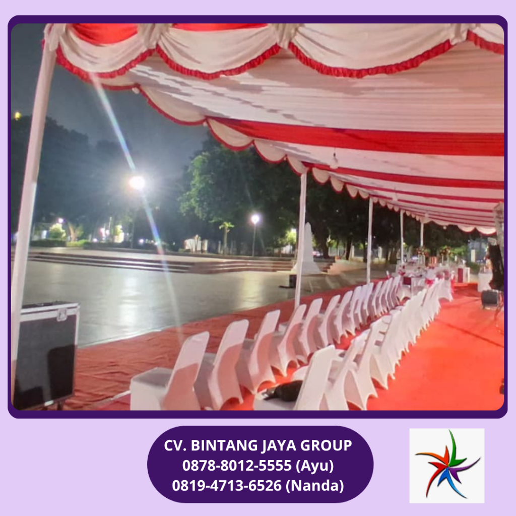 Sewa Kursi,Tenda Serut Putih Merah Depok 0819-4713-6526