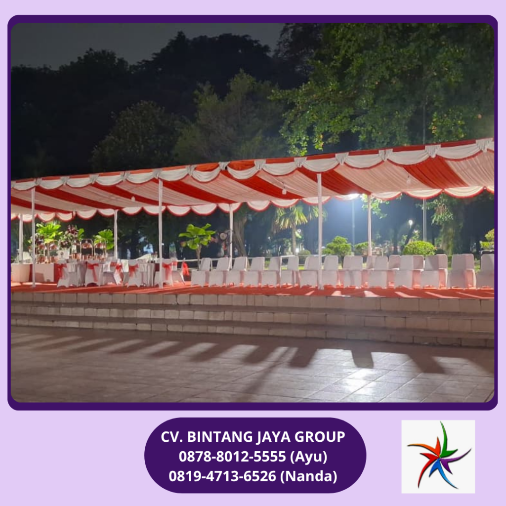 Sewa Kursi,Tenda Serut Putih Merah Depok 0819-4713-6526