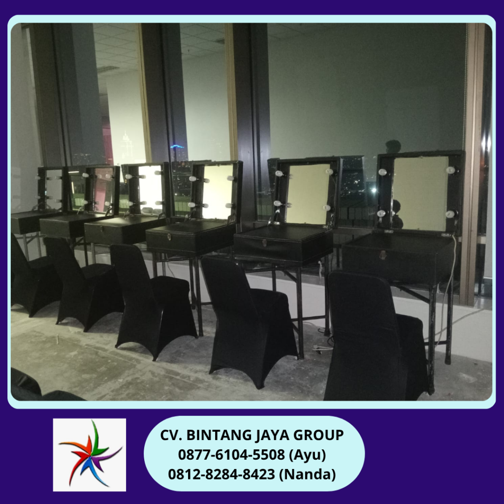 Sewa Meja Cermin Rias Dan Kursi Senayan Jakarta