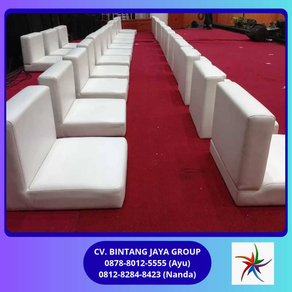 Sewa Sofa Lesehan Warna Putih Bandung 0878-8012-5555