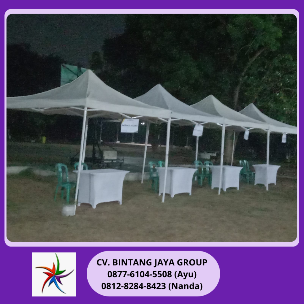 Sewa Tenda Bazar 2x2m Event Sekolah Al-Azhar Bekasi