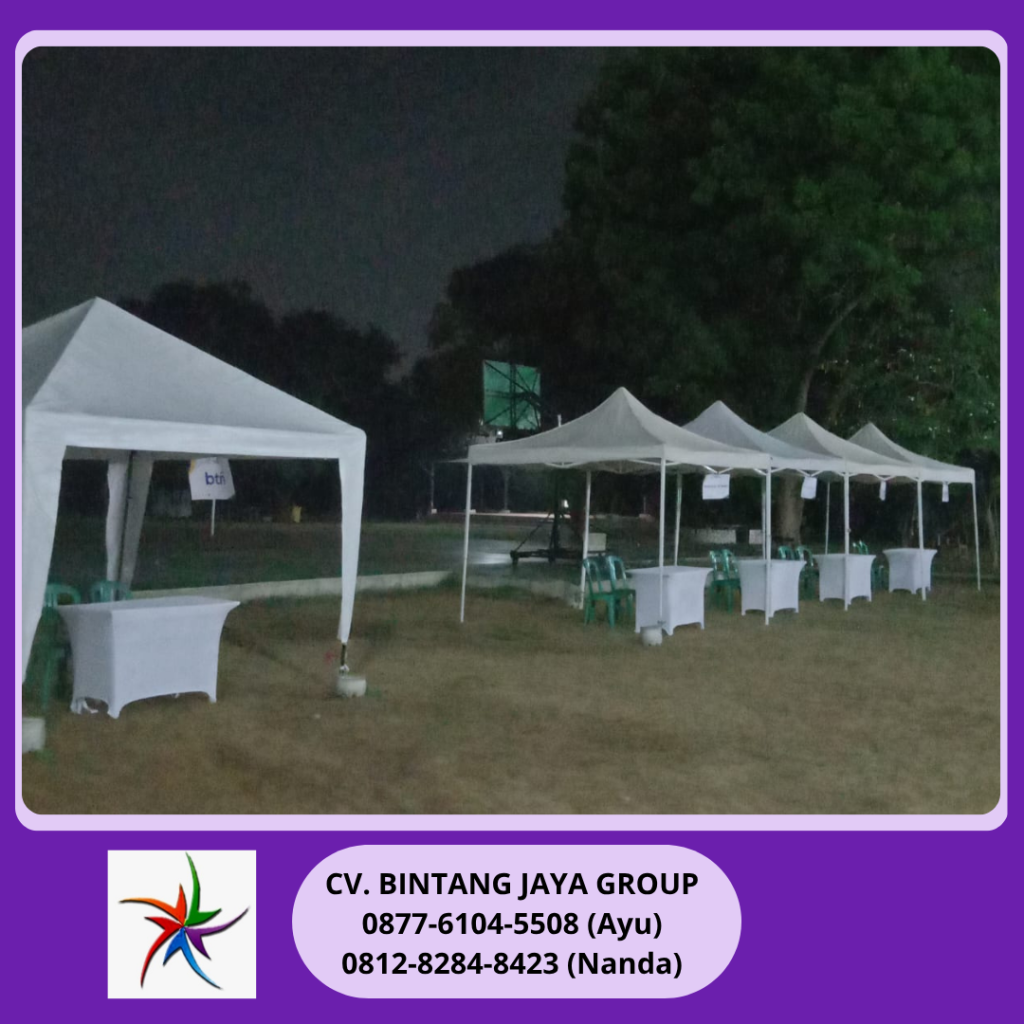 Sewa Tenda Bazar 2x2m Event Sekolah Al-Azhar Bekasi