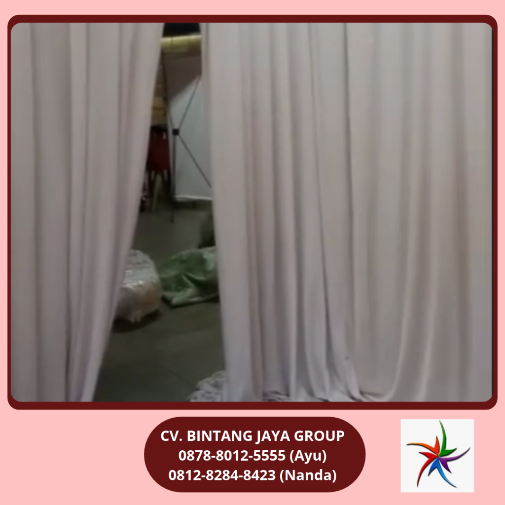 Sewa Tirai Filamin Putih Bogor 0812-8284-8423