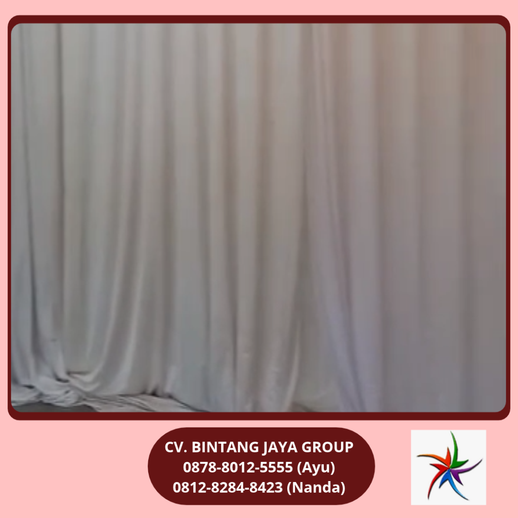 Sewa Tirai Filamin Putih Bogor 0812-8284-8423