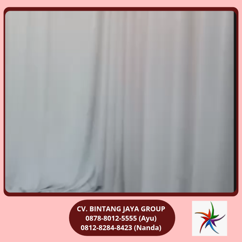 Sewa Tirai Filamin Putih Bogor 0812-8284-8423