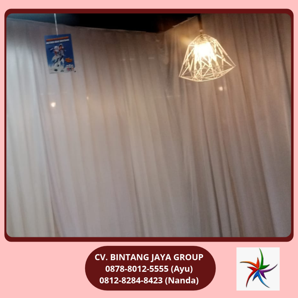 Sewa Tirai Filamin Putih Bogor 0812-8284-8423